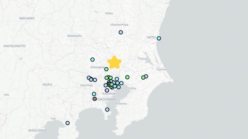 5.3-magnitude earthquake shakes Japan