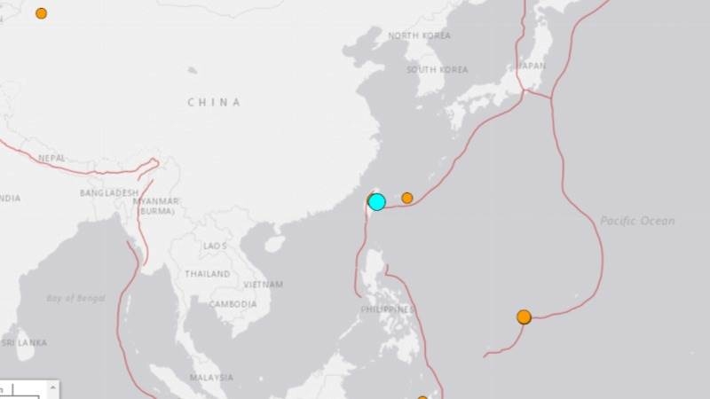 6.1-magnitude earthquake hits Taiwan