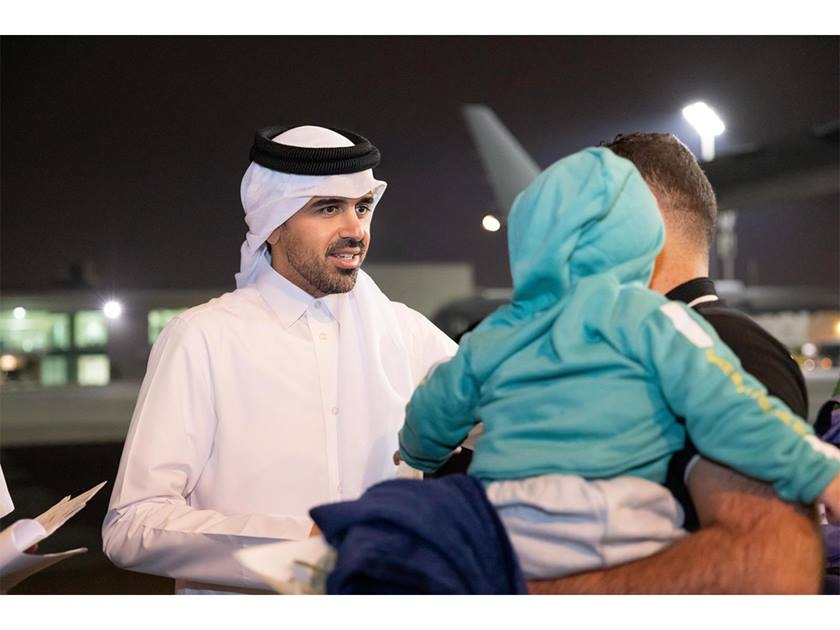 Qatar welcomes 21st batch of wounded Palestinians from Gaza