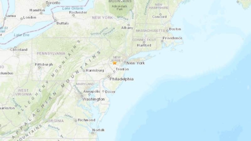 4.8-magnitude earthquake shakes New Jersey, New York