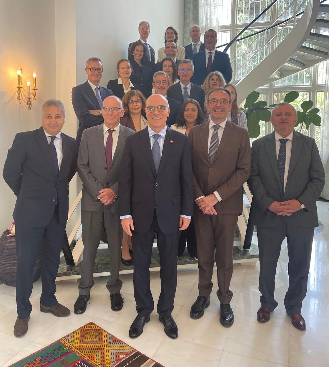 Nabil Ammar meets with ambassadors of EU countries