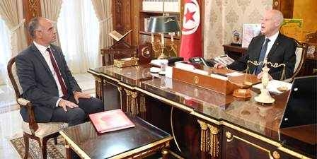 Tunisia – Saïed talks with Kamel Madouri