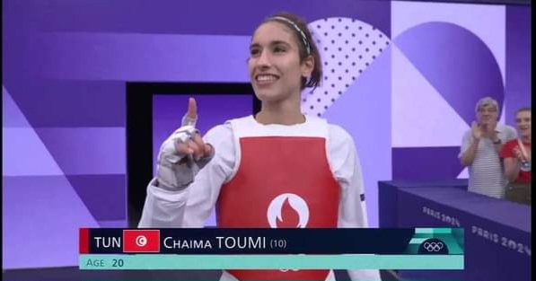 2024 Olympic Games – Taekwondo (F): Chaima Toumi eliminated