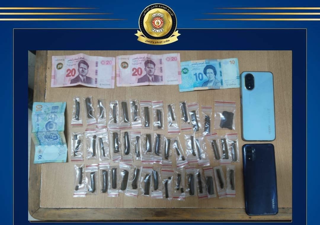 Three individuals arrested in Ksar Hellal for drug possession and trafficking