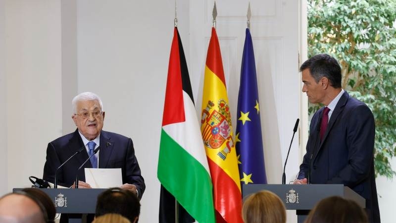 Spanish PM, Palestinian Abbas urge for calm in Middle East