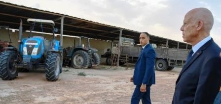 Tunisia – Investigation opened after  arson of two Henchir Châal agricultural tractors