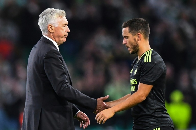 Espagne: Ancelotti rappelle à Hazard qu’au Real Madrid “il y a beaucoup de concurrence”