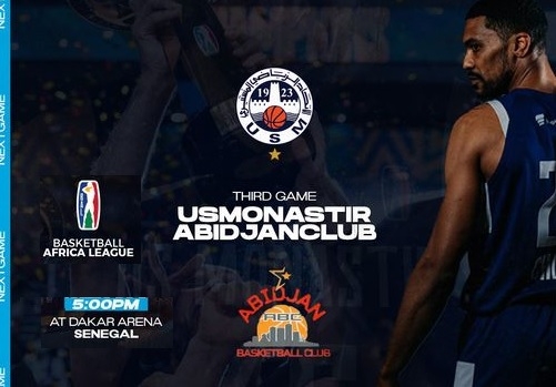 BAL 2023 : sur quelles chaines regarder US Monastir – Abidjan Club ce vendredi ?