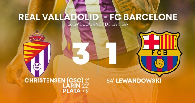 La Liga : Valladolid corrige le Barça (vidéos)