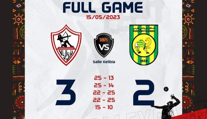 Volley – Championnat d’Afrique des clubs (H/F) : l’ASM battu par Zamalek, résultats et classements