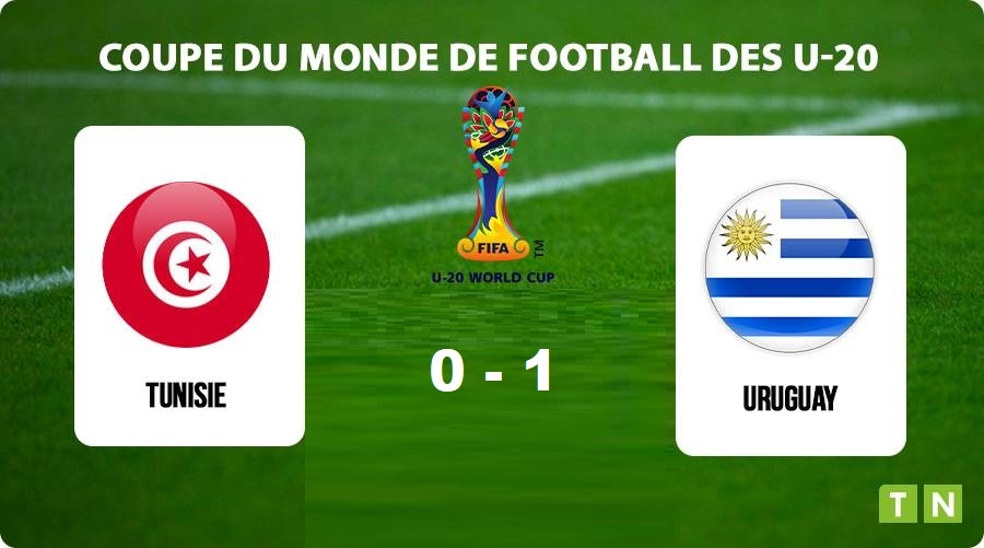 Mondial U20 – Gr E : la Tunisie piétine contre l’Uruguay (vidéo), classement après la J3