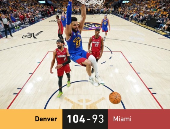 NBA – Finale Conférences : Game 1 pour les Nuggets (vidéos)