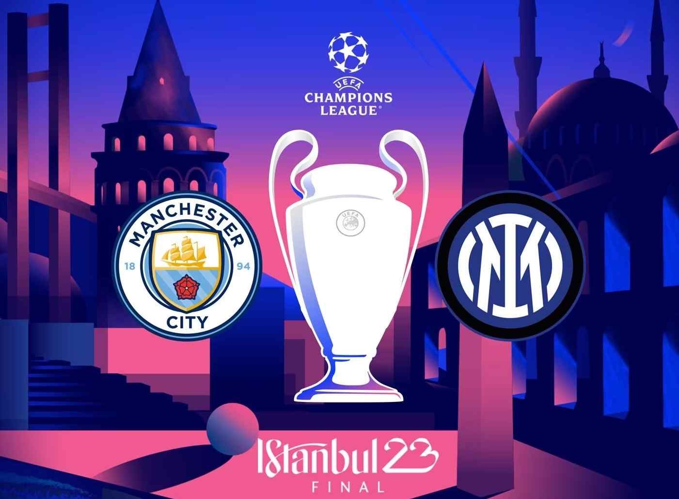 UEFA CL 2023 : sur quelles chaines suivre la finale Man City – Inter ce samedi ?