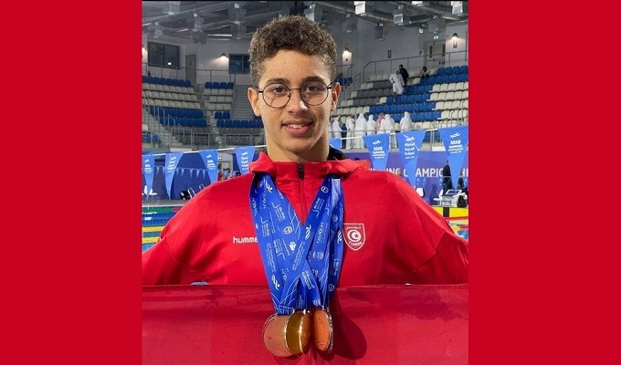 Natation : Ahmed Jaouadi champion de France sur le 1500NL