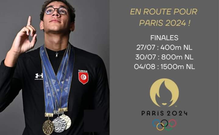 Natation – JO 2024 : programme de Hafnaoui à Paris connu