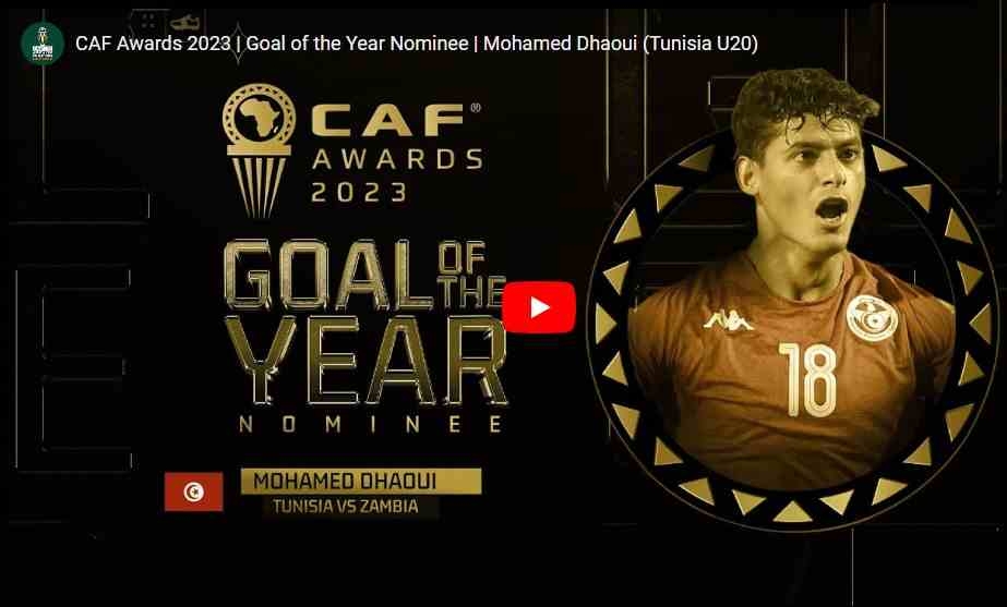 CAF Awards 2023 : le but de Kristou contre la Zambie est nominé (vidéo)