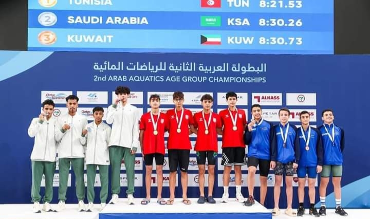 Championnats arabes juniors de natation : plus beau que prévu … et ça continue