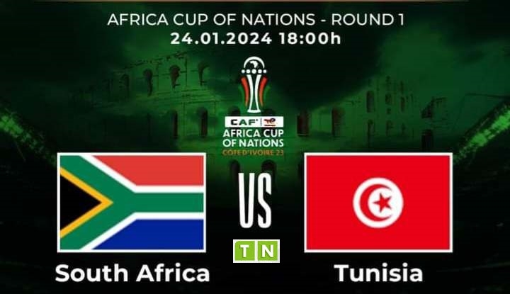 CAN 2024 – Gr E : Tunisie-Afrique du Sud, un arbitre sénégalais au sifflet