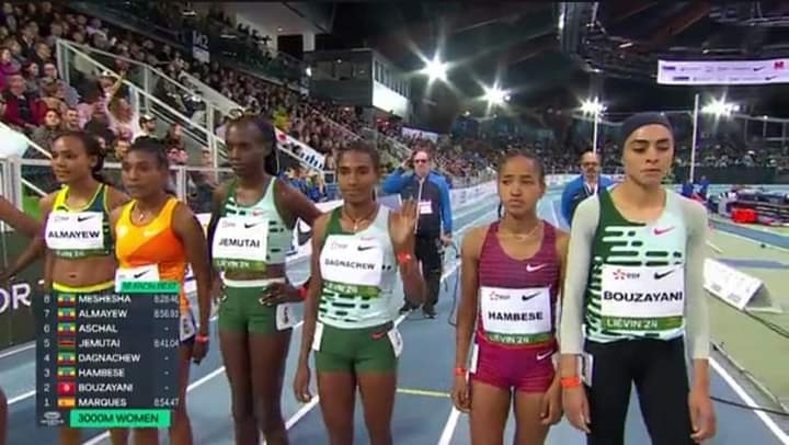 Meeting Liévin – 3000m : nouveau record tunisien pour Bouzayani (vidéo)