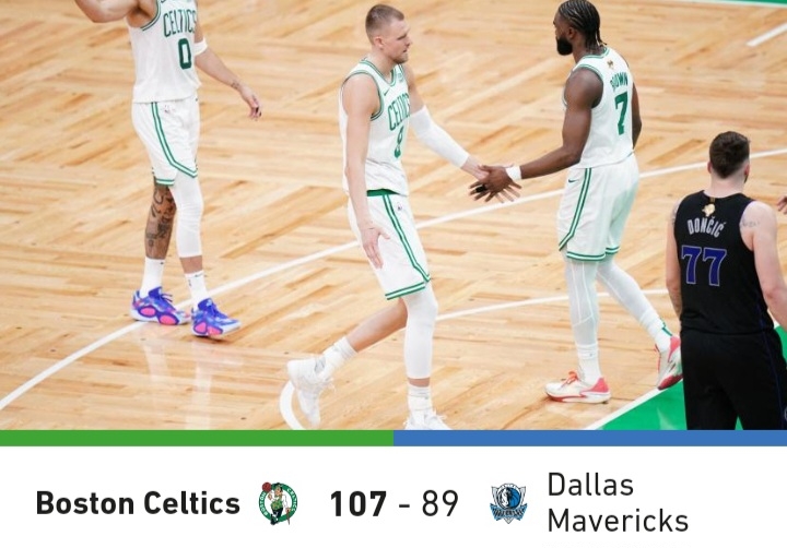 NBA : les Celtics dominateurs lors du premier match de la finale (vidéos)