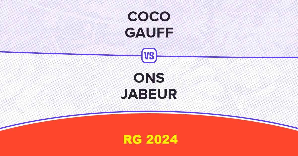 RG 2024 : sur quelles chaines et à quelle heure suivre Ons Jabeur – Gauff ce mardi ?