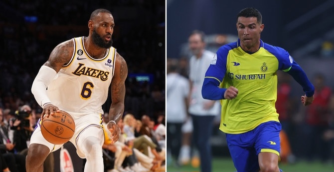 Foot-Basket : CR7 et LeBron avec le même objectif !