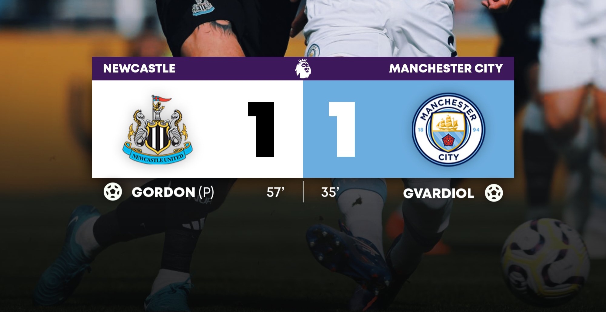 Premier League : Man City accroché chez Newcastle (vidéos)