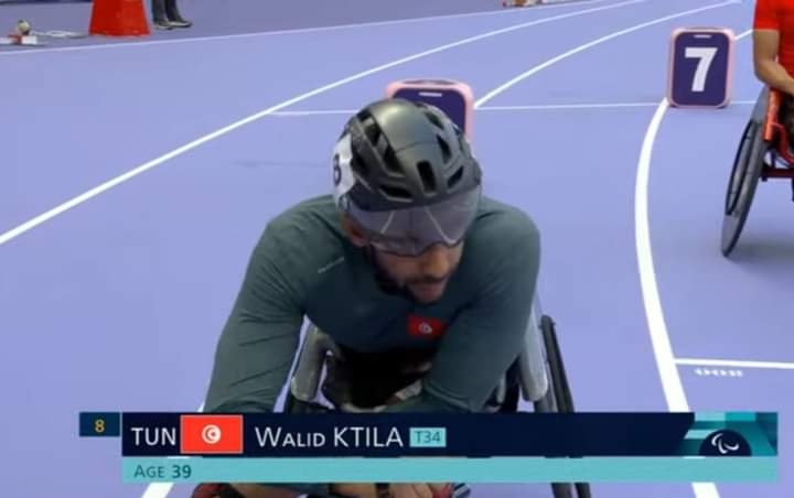 Jeux Paralympiques : Ktila en finale du 800m T34