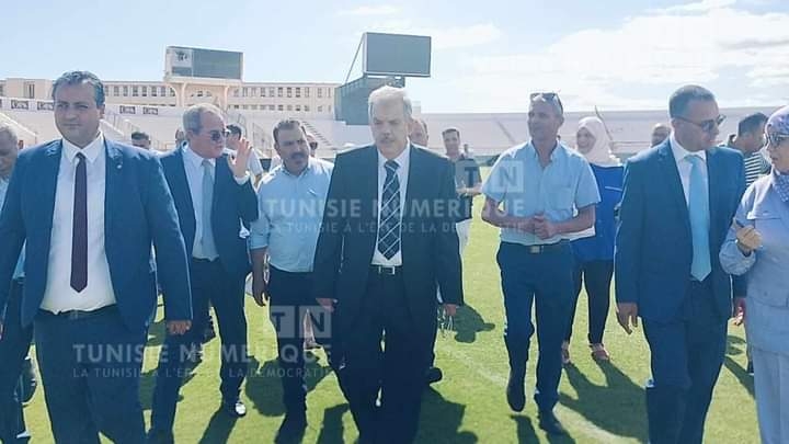 Sport tunisien : le ministre des sports en visite à Sfax (photos-vidéos)