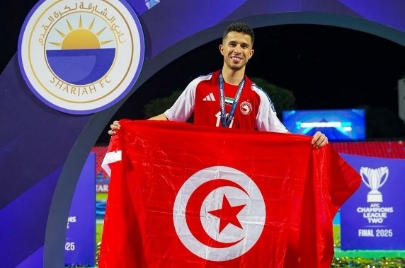 Firas Belarbi mène le club émirati de Sharjah à son premier sacre asiatique