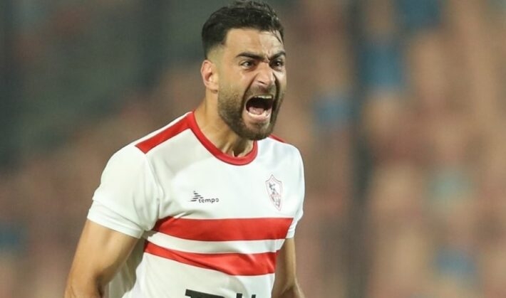 Hamza Mathlouthi en route vers un départ du Zamalek