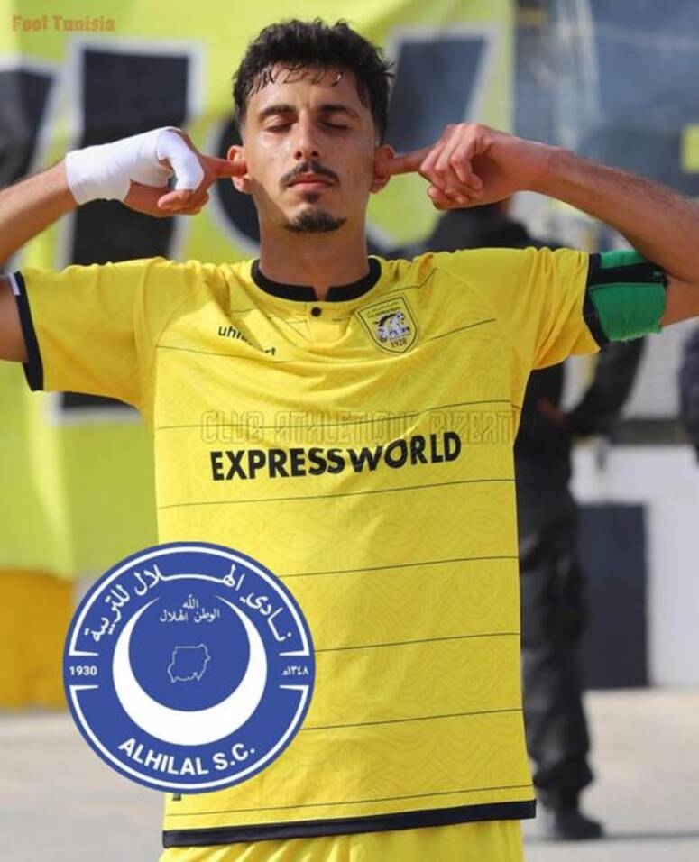 الهلال السوداني ينتدب لاعب النادي البنزرتي طيب بن زيتون