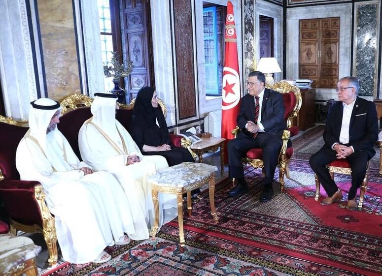 رئيس مجلس نواب الشعب يلتقي وفدا برلمانيا إماراتيا ...وعقد جلسة عمل برلمانية مشتركة