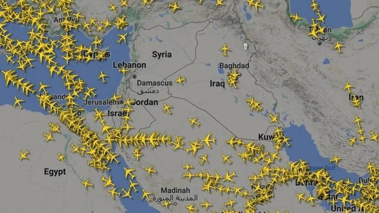 مصر تدعو شركات الطيران إلى تجنب مجال إيران الجوي خلال الساعات المقبلة بطلب من طهران