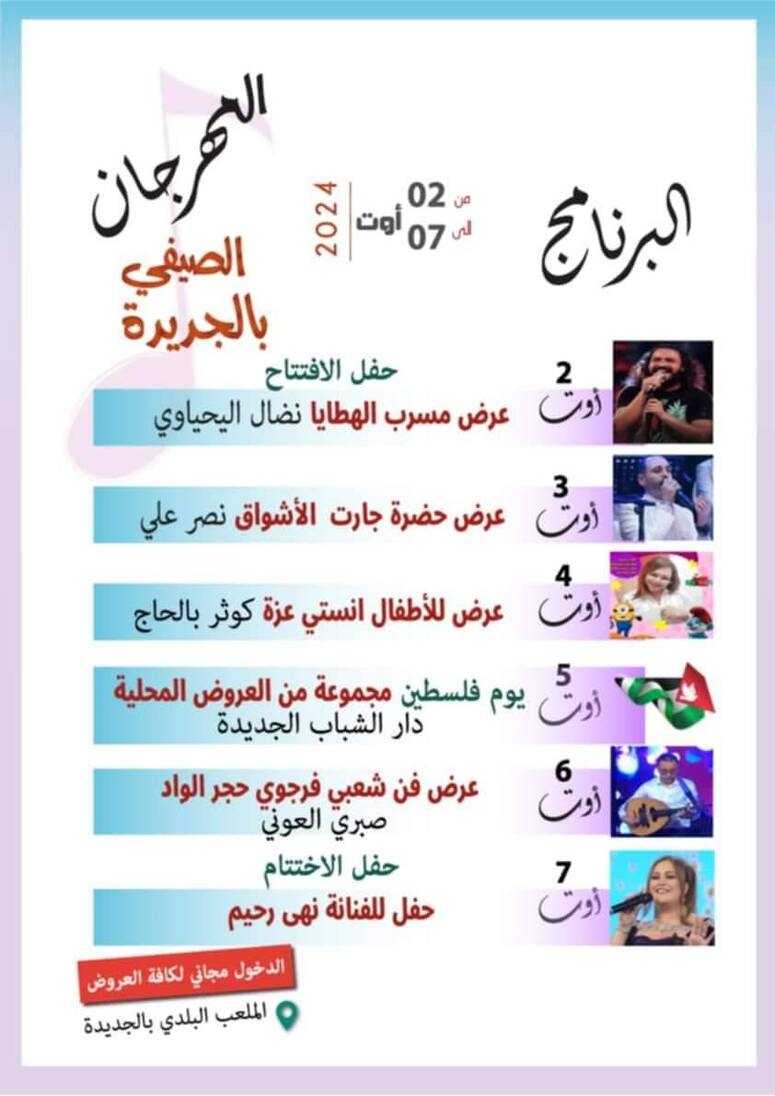 مساء  الجمعة: "مسرب الهطايا" يفتتح الدورة ال29 من مهرجان الجديدة الصيفي
