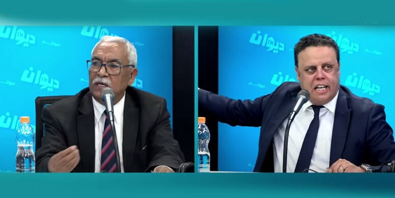 بلقاسم حسن لهيكل المكي:  " انت وحزبك تمارسان التحريض... عيب عليك"‎‎video