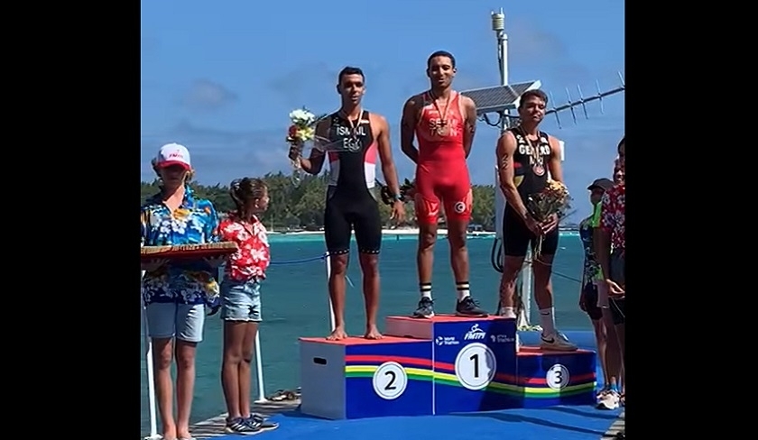 Triathlon - Championnat d'Afrique : Seifeddine Selmi médaillé d'or chez les U23