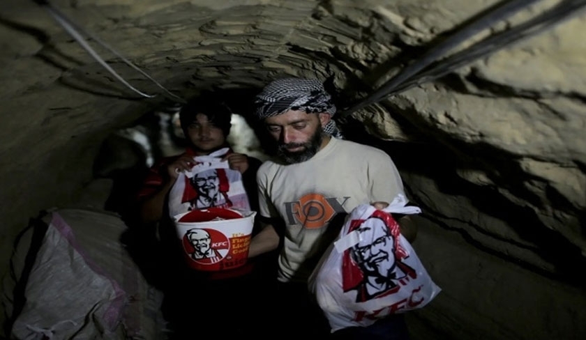 Des menus KFC dans les tunnels de Gaza ' La vérité sur cette photo