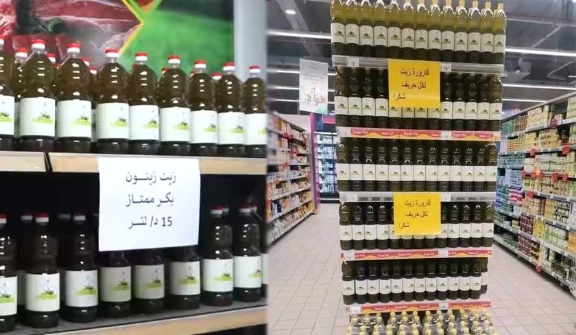 L'huile d'olive à quinze dinars : une seule bouteille par client !