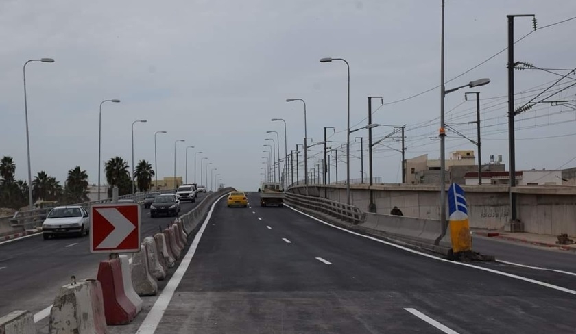 Ouverture du deuxième pont de l'échangeur de Ben Daha