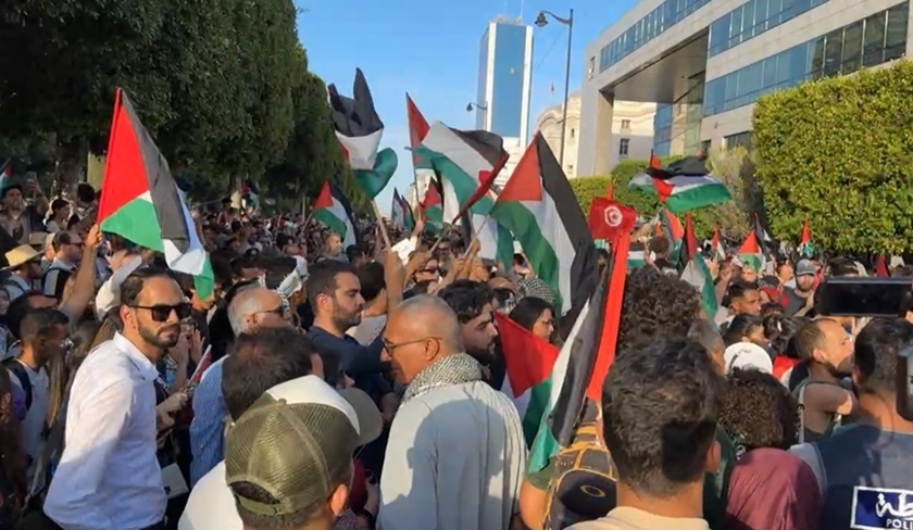 Manifestation contre les crimes sionistes à Rafah