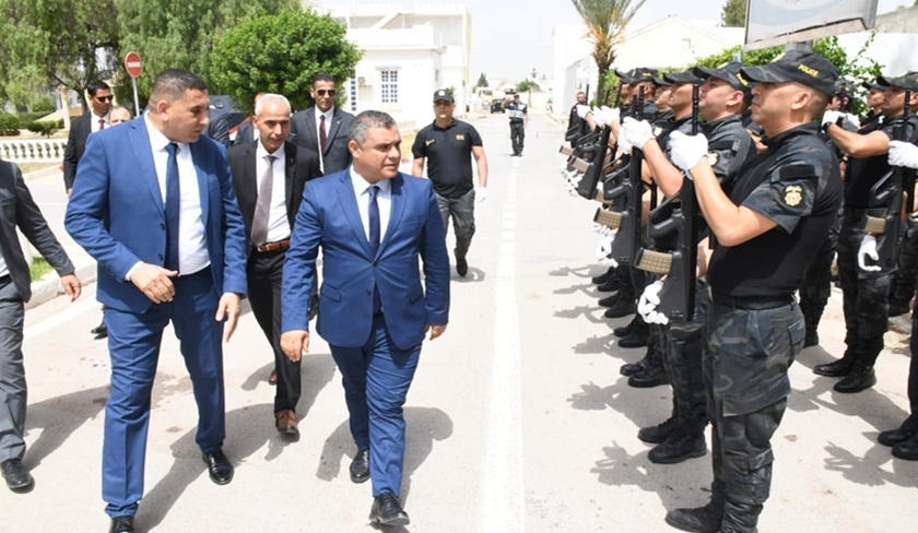 Khaled Ennouri rend hommage à des cadres des unités d'intervention