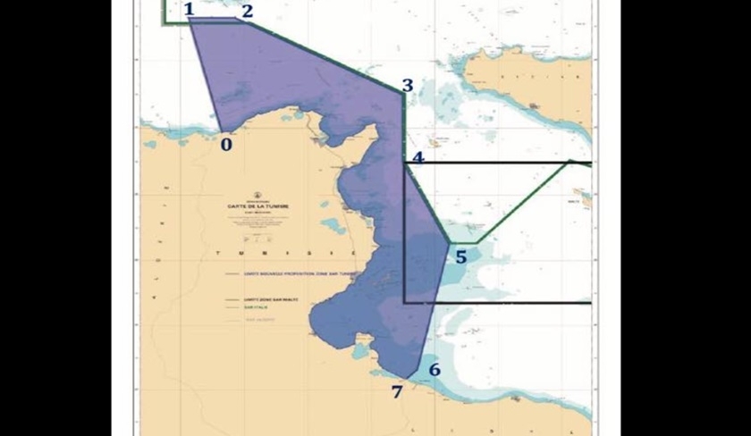 Création d'une zone SAR tunisienne