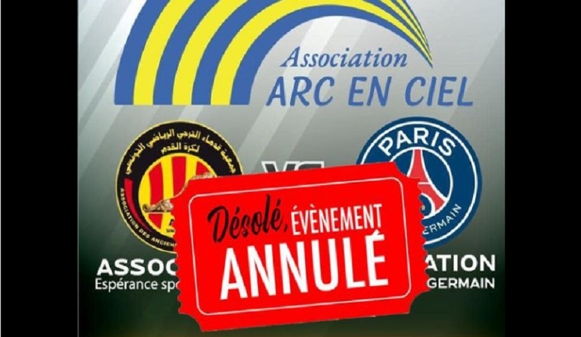 Un match amical en faveur de l'association « Arc en ciel » annulé pour des raisons de sécurité