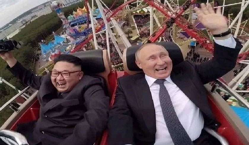 Poutine et Kim Jong Un faisant la fête : attention à ces images générées par l'IA