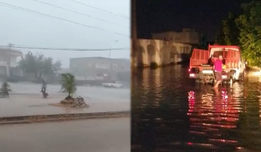 En images : une violente tempête s'est abattue sur Sfax