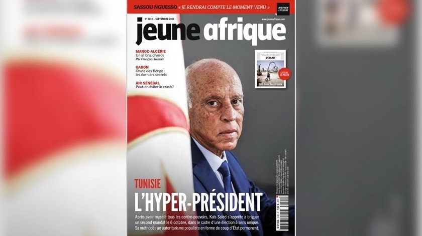 Le numéro de septembre de Jeune Afrique censuré en Tunisie