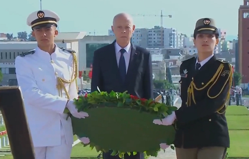 Kaïs Saïed commémore le 61e anniversaire de la fête de l'évacuation à Bizerte