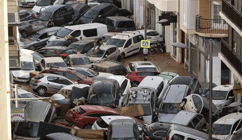 La Tunisie présente ses condoléances à l'Espagne après les inondations catastrophiques