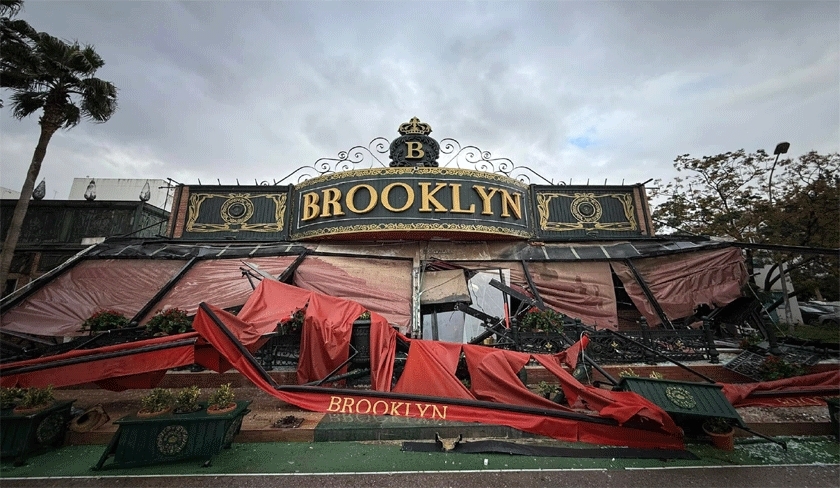 Les photos du café-restaurant Brooklyn, démoli, font le tour de la toile